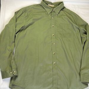 L.L. Bean men’s wrinkle resistant long sleeve button down shirt size XXL